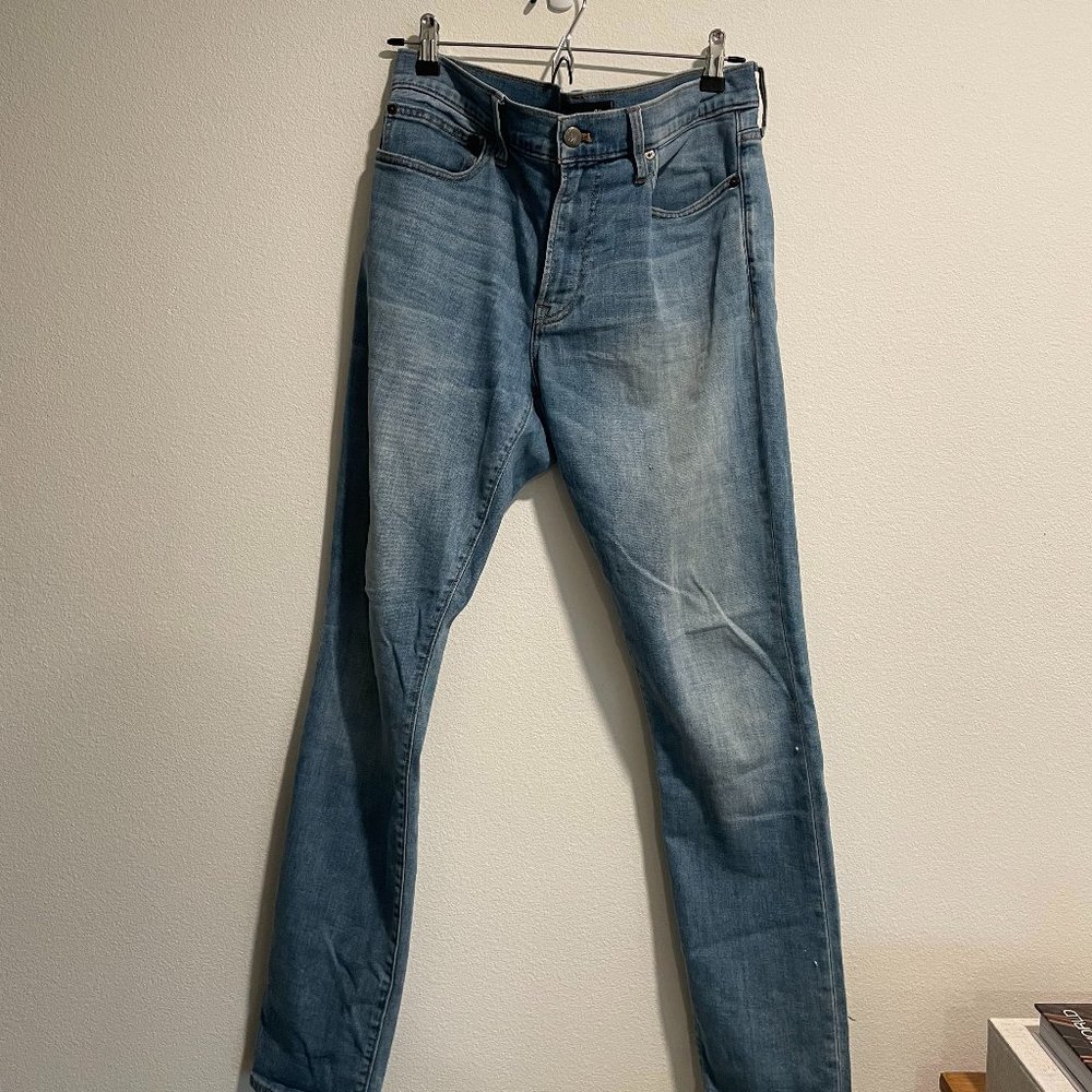 Madewell Light Wash Skinny Jeans